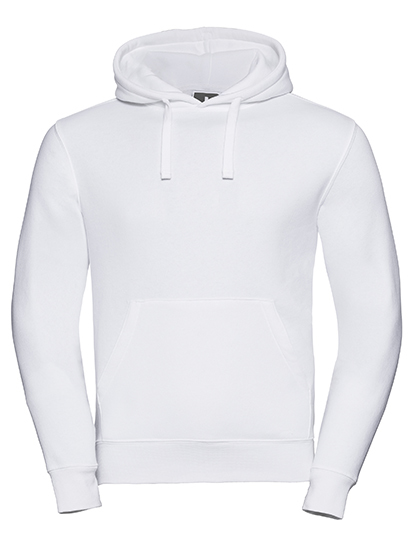 Herren-Hoodie - Größe: XS Logofarbe: Dunkelblau Textilfarbe: White