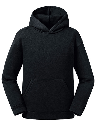 Kinder-Hoodie - Größe: 152 (11/12 Jahre) Textilfarbe: Black Logofarbe: Grün
